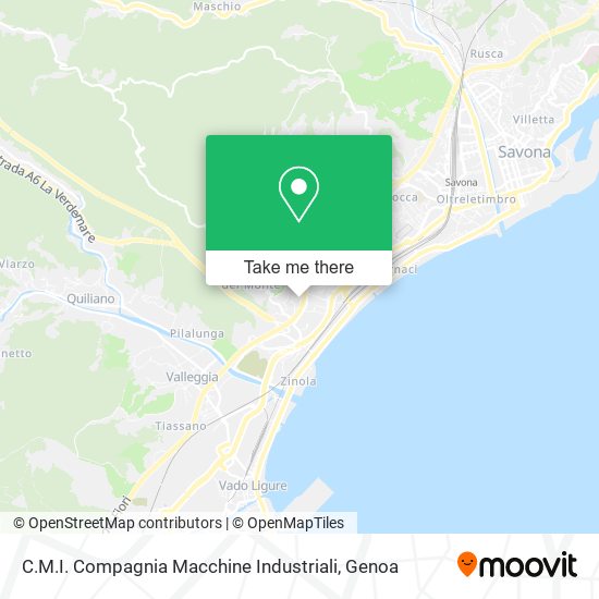 C.M.I. Compagnia Macchine Industriali map