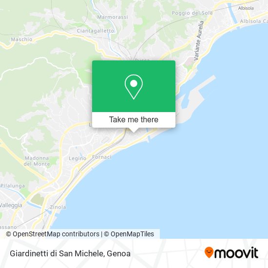 Giardinetti di San Michele map