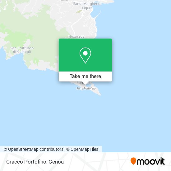 Cracco Portofino map