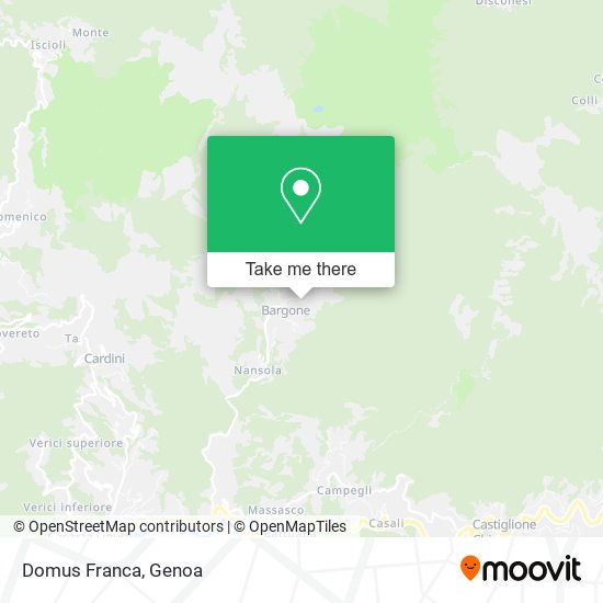 Domus Franca map