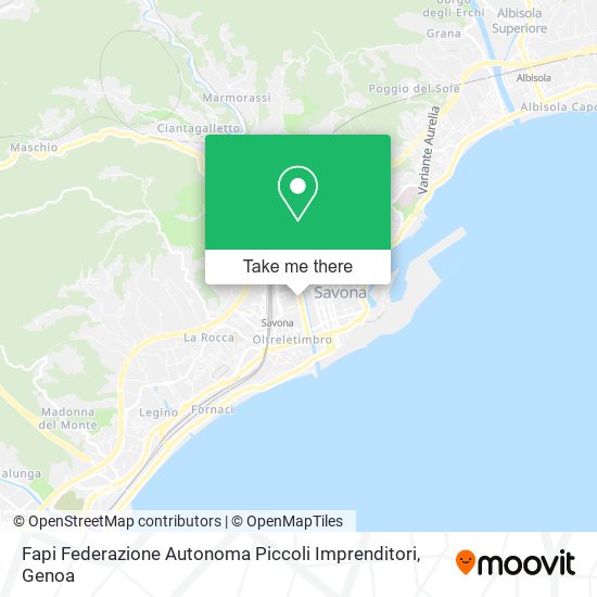 Fapi Federazione Autonoma Piccoli Imprenditori map