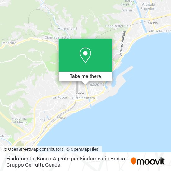 Findomestic Banca-Agente per Findomestic Banca Gruppo Cerrutti map