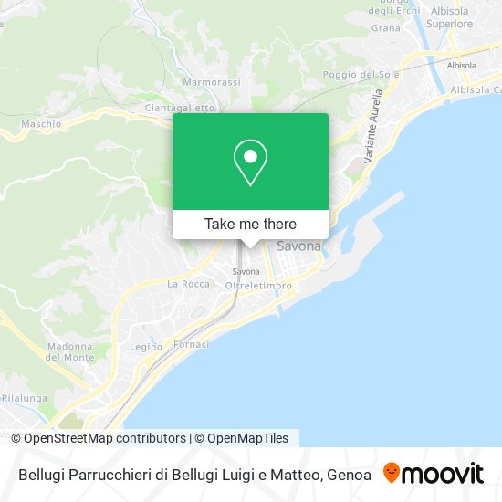 Bellugi Parrucchieri di Bellugi Luigi e Matteo map