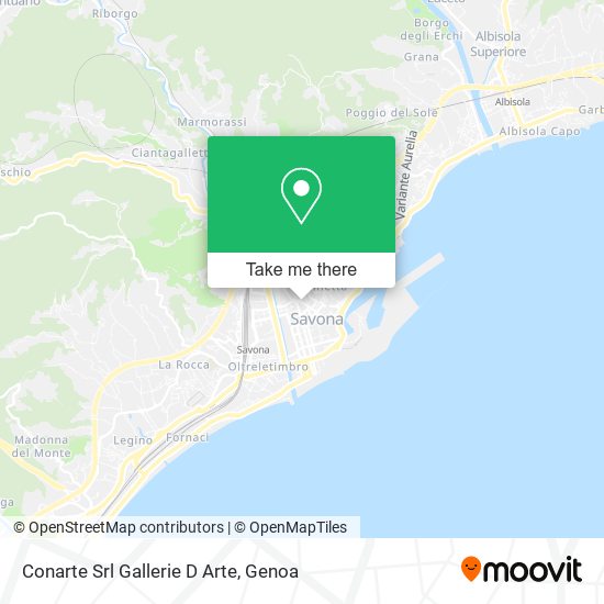 Conarte Srl Gallerie D Arte map