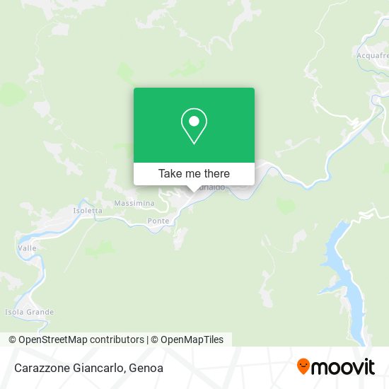 Carazzone Giancarlo map