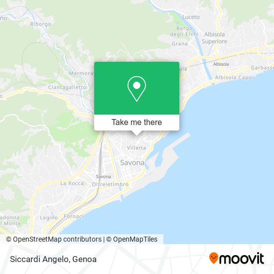 Siccardi Angelo map