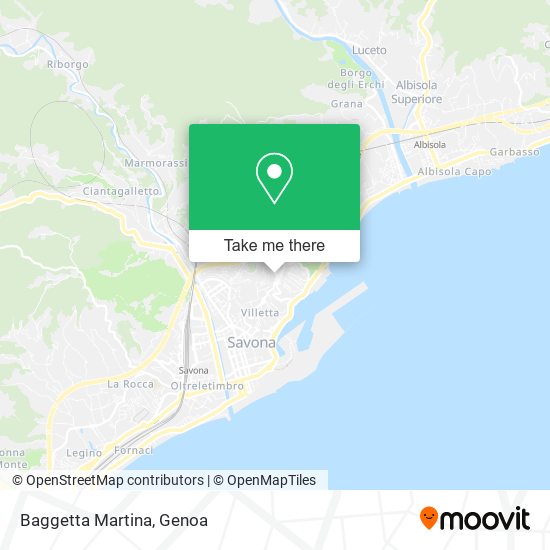 Baggetta Martina map