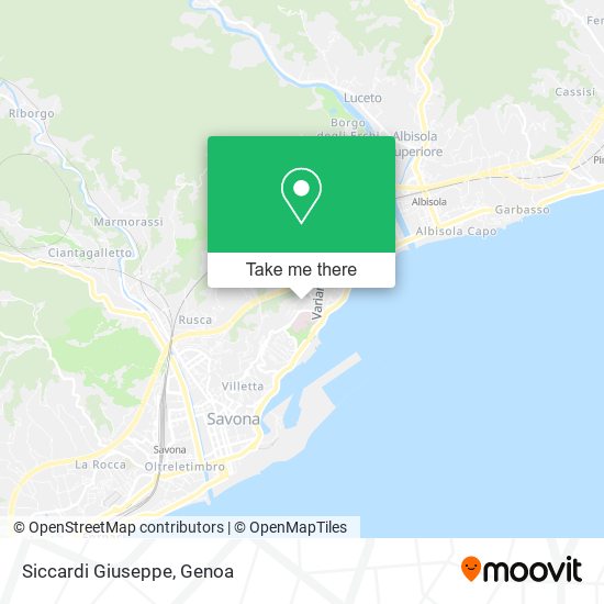 Siccardi Giuseppe map