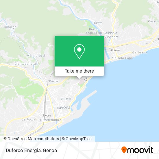 Duferco Energia map