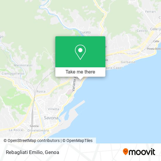 Rebagliati Emilio map