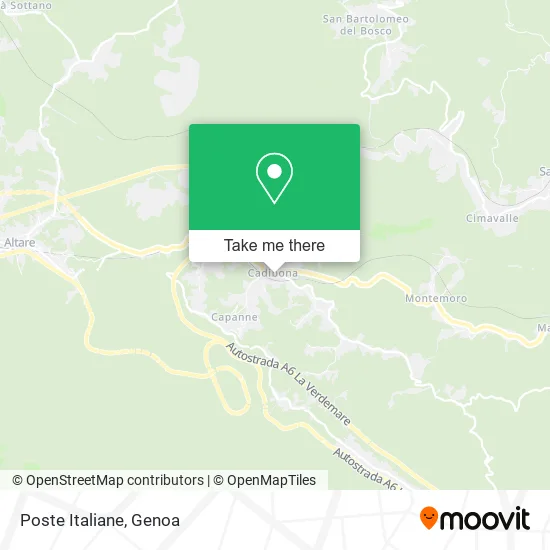 Poste Italiane map
