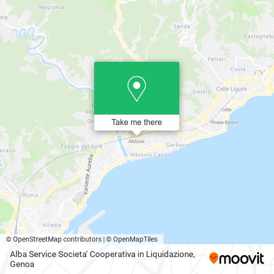 Alba Service Societa' Cooperativa in Liquidazione map