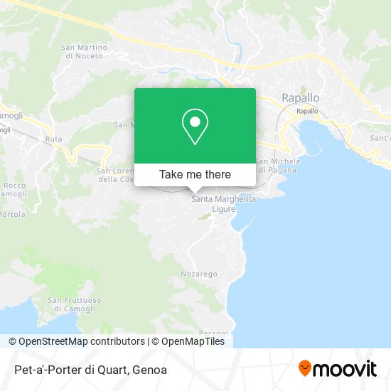 Pet-a'-Porter di Quart map