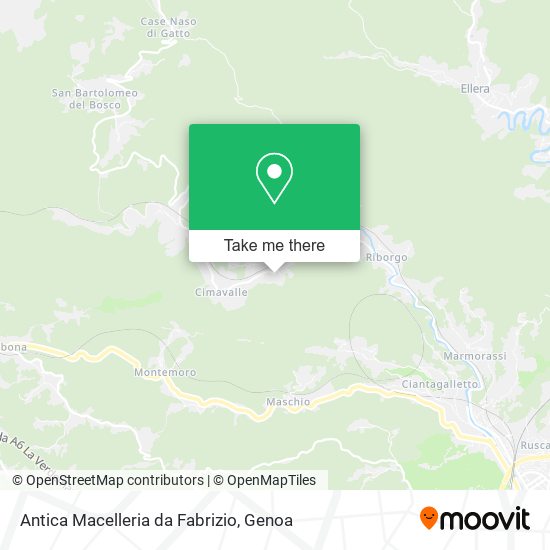 Antica Macelleria da Fabrizio map