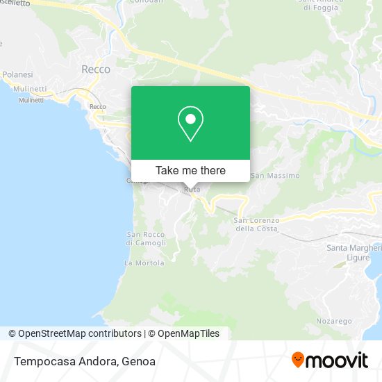 Tempocasa Andora map
