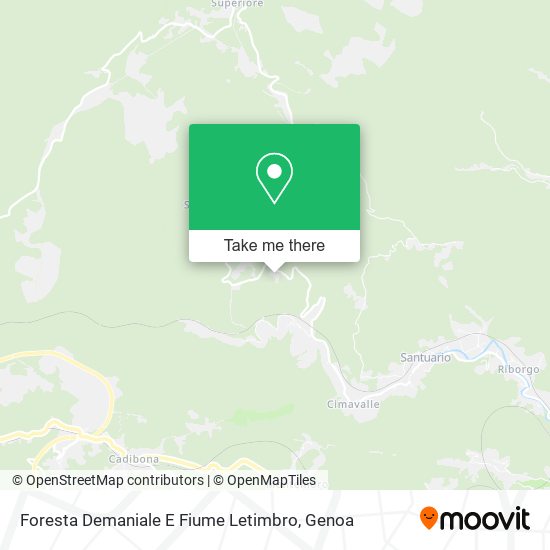 Foresta Demaniale E Fiume Letimbro map