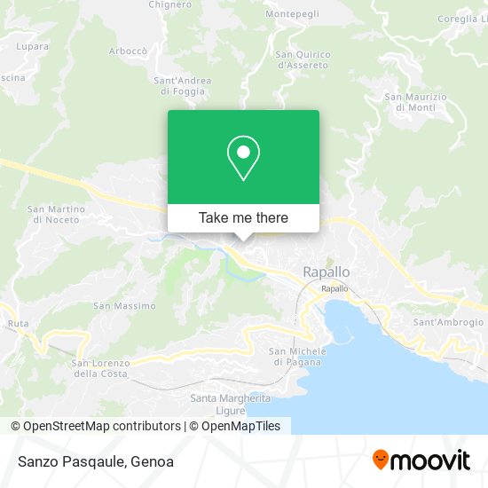 Sanzo Pasqaule map