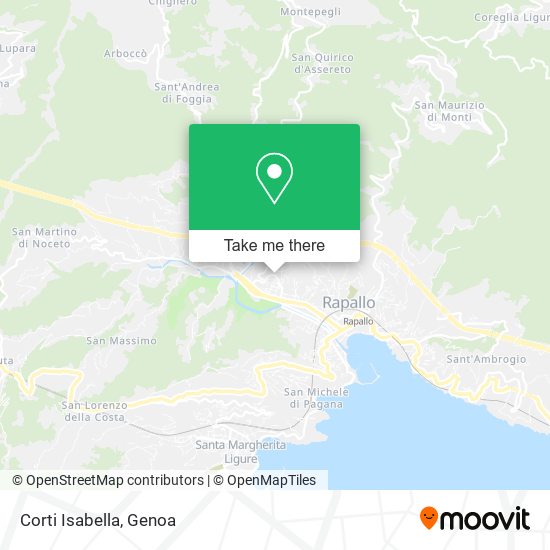 Corti Isabella map