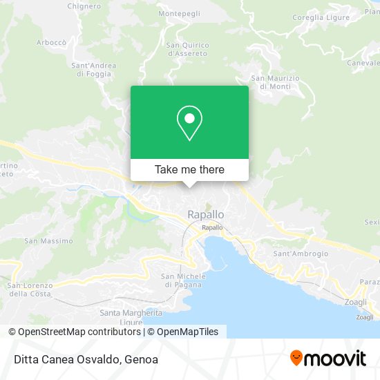 Ditta Canea Osvaldo map