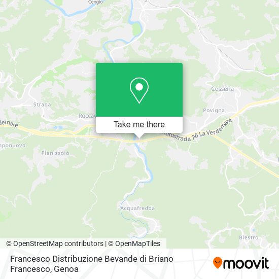 Francesco Distribuzione Bevande di Briano Francesco map