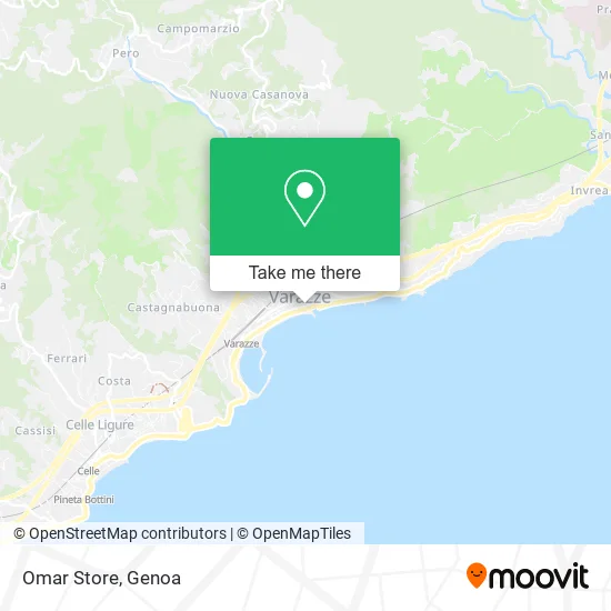Omar Store map