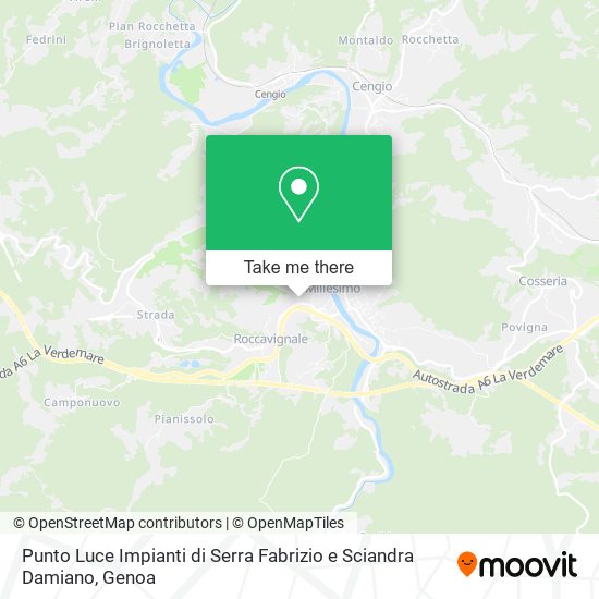 Punto Luce Impianti di Serra Fabrizio e Sciandra Damiano map