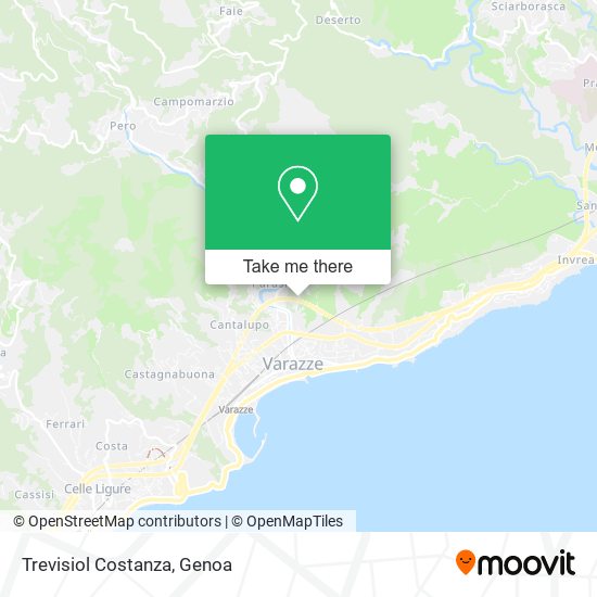 Trevisiol Costanza map