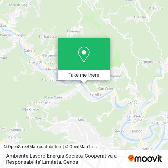 Ambiente Lavoro Energia Societa' Cooperativa a Responsabilita' Limitata map