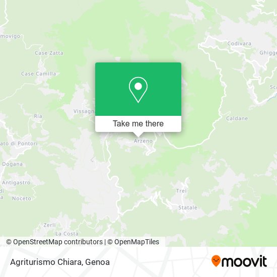 Agriturismo Chiara map