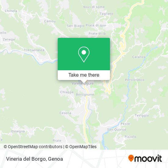 Vineria del Borgo map
