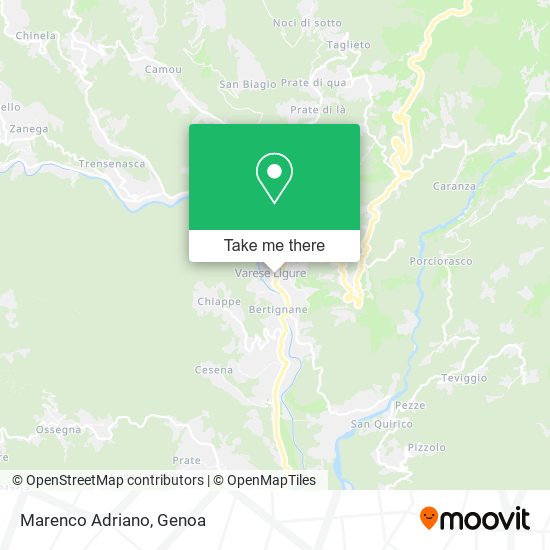 Marenco Adriano map