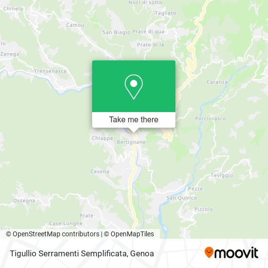 Tigullio Serramenti Semplificata map