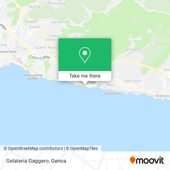 Gelateria Gaggero map