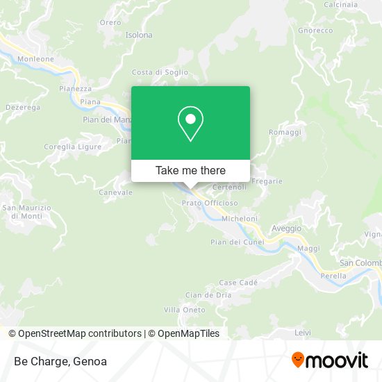 Be Charge map