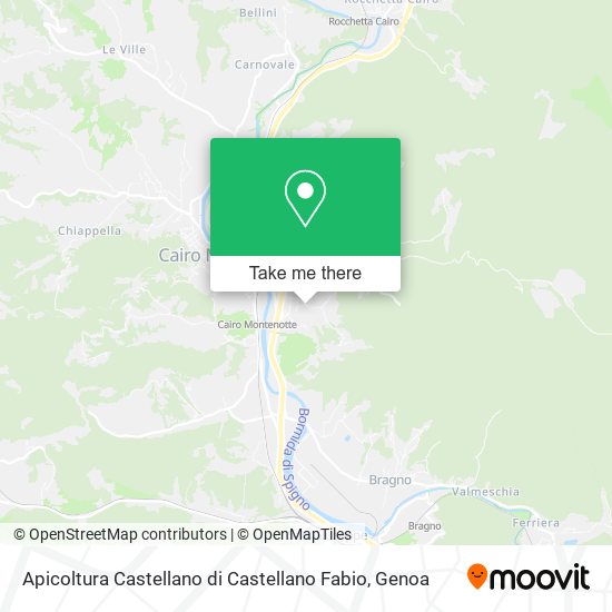 Apicoltura Castellano di Castellano Fabio map