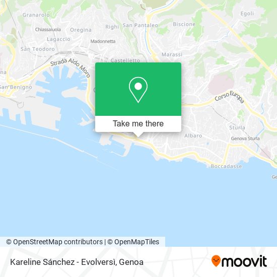 Kareline Sánchez - Evolversì map
