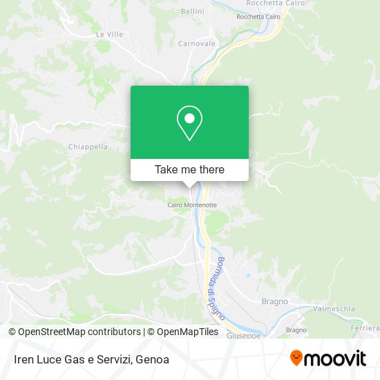 Iren Luce Gas e Servizi map