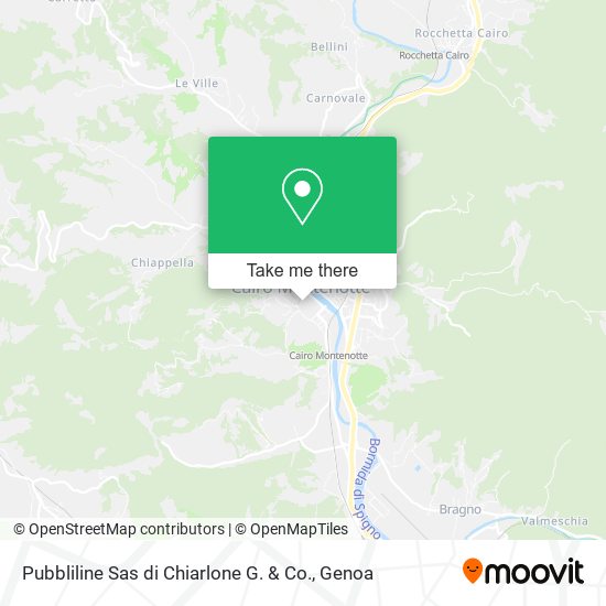 Pubbliline Sas di Chiarlone G. & Co. map