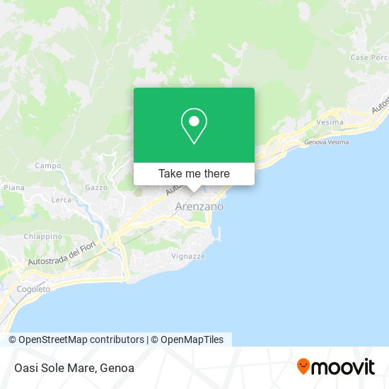Oasi Sole Mare map
