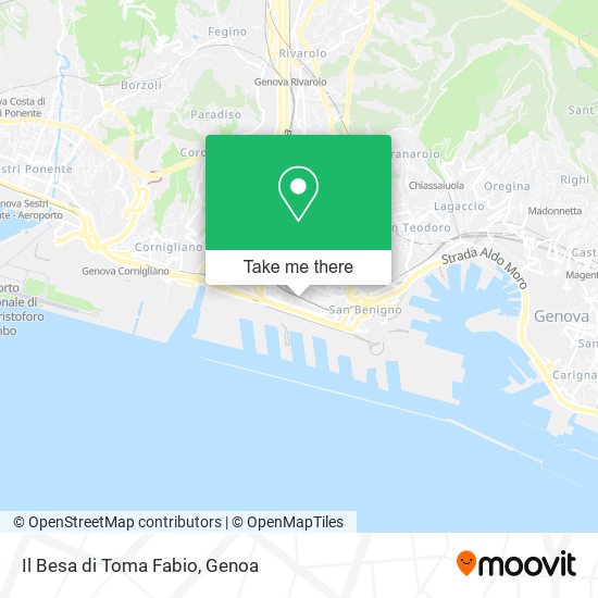 Il Besa di Toma Fabio map