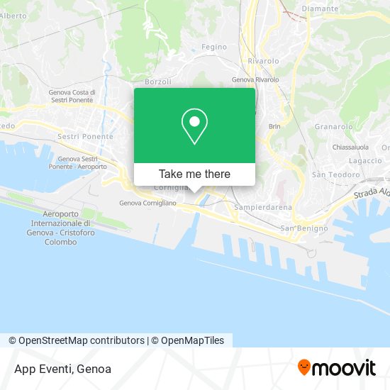 App Eventi map