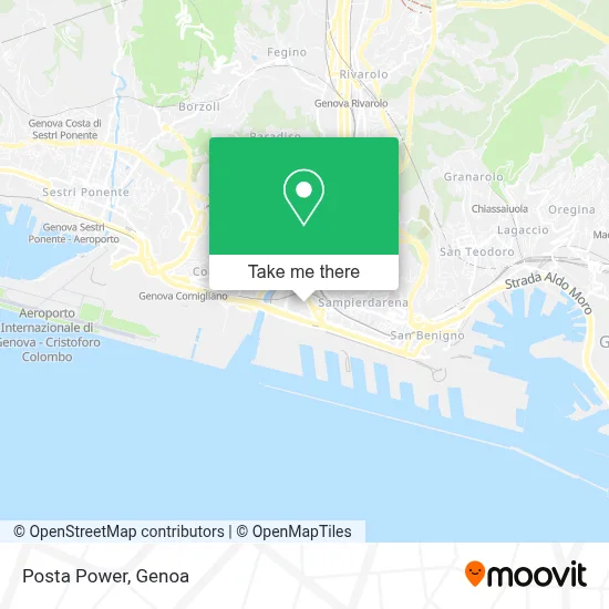 Posta Power map