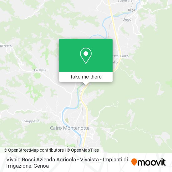 Vivaio Rossi Azienda Agricola - Vivaista - Impianti di Irrigazione map