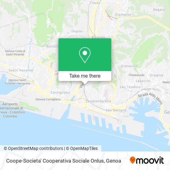 Coope-Societa' Cooperativa Sociale Onlus map