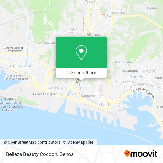 Belleza Beauty Cocoon map