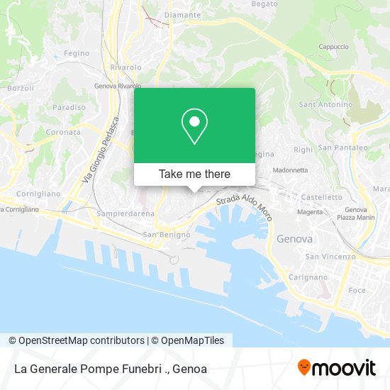 La Generale Pompe Funebri . map