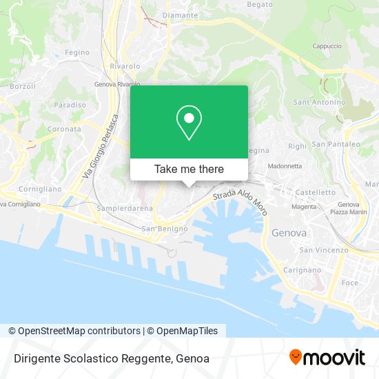 Dirigente Scolastico Reggente map