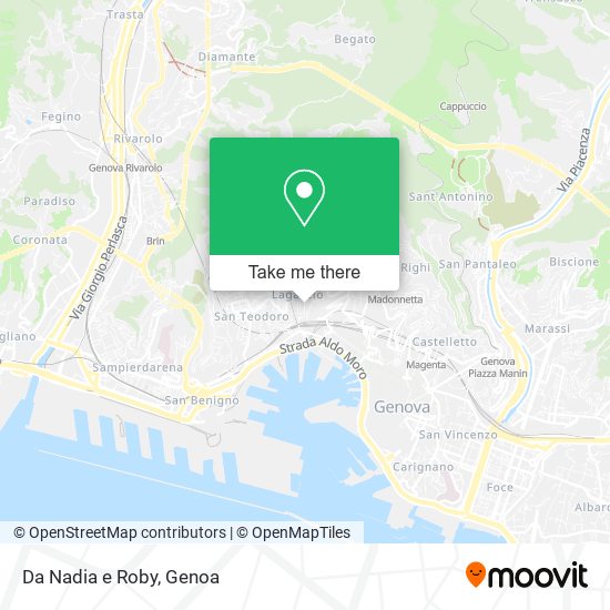 Da Nadia e Roby map