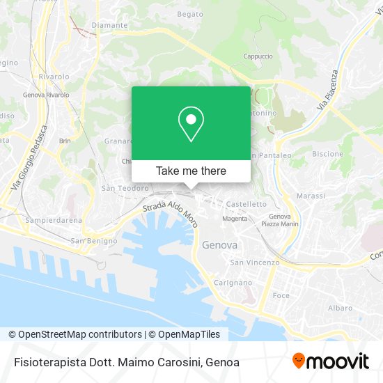 Fisioterapista Dott. Maimo Carosini map