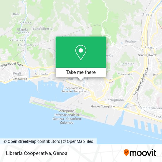 Libreria Cooperativa map